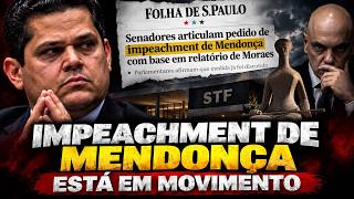 Alcolumbre e Moraes tramam o impeachment de Mendonça! Será que conseguem?