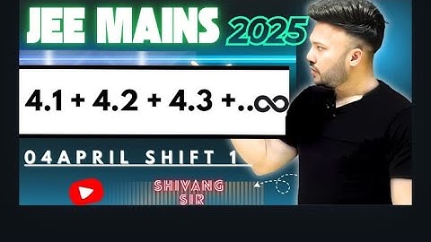 JEE Main 2025 || JEE MAIN 2020 ( 7 Jan - Shift 2 ) Sequence and Series class 11 #maths JEE Class 12
