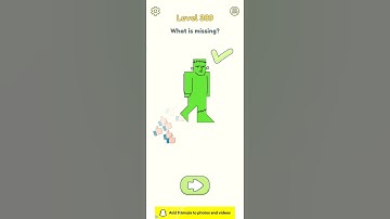 Dop 2 l Delete One part | Level 389 | what is missing | #short