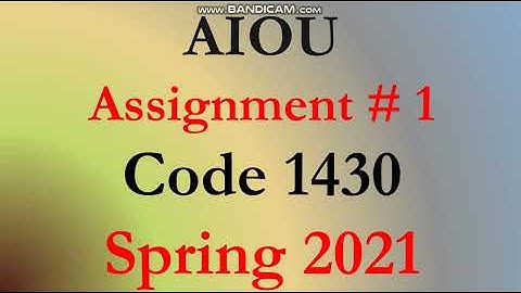 AIOU Code 1430 Solved Asignment No.1 Spring 2021 | Subject: Business Statistics | Level: Bachelor/BA