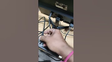 How To Desktop Computer CPU Back Panel Connection || #shorts #trending #infotechamit