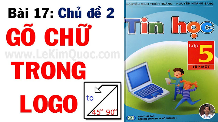 Tin học lớp 5 bài 17 bài tập thực hành