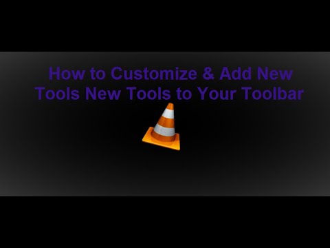 vlc media player toolbar is too small vlc media player toolbar is too small
