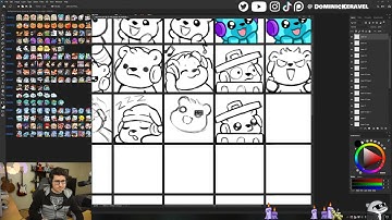 Creating Twitch emotes for Streamer Finamenon Part 2