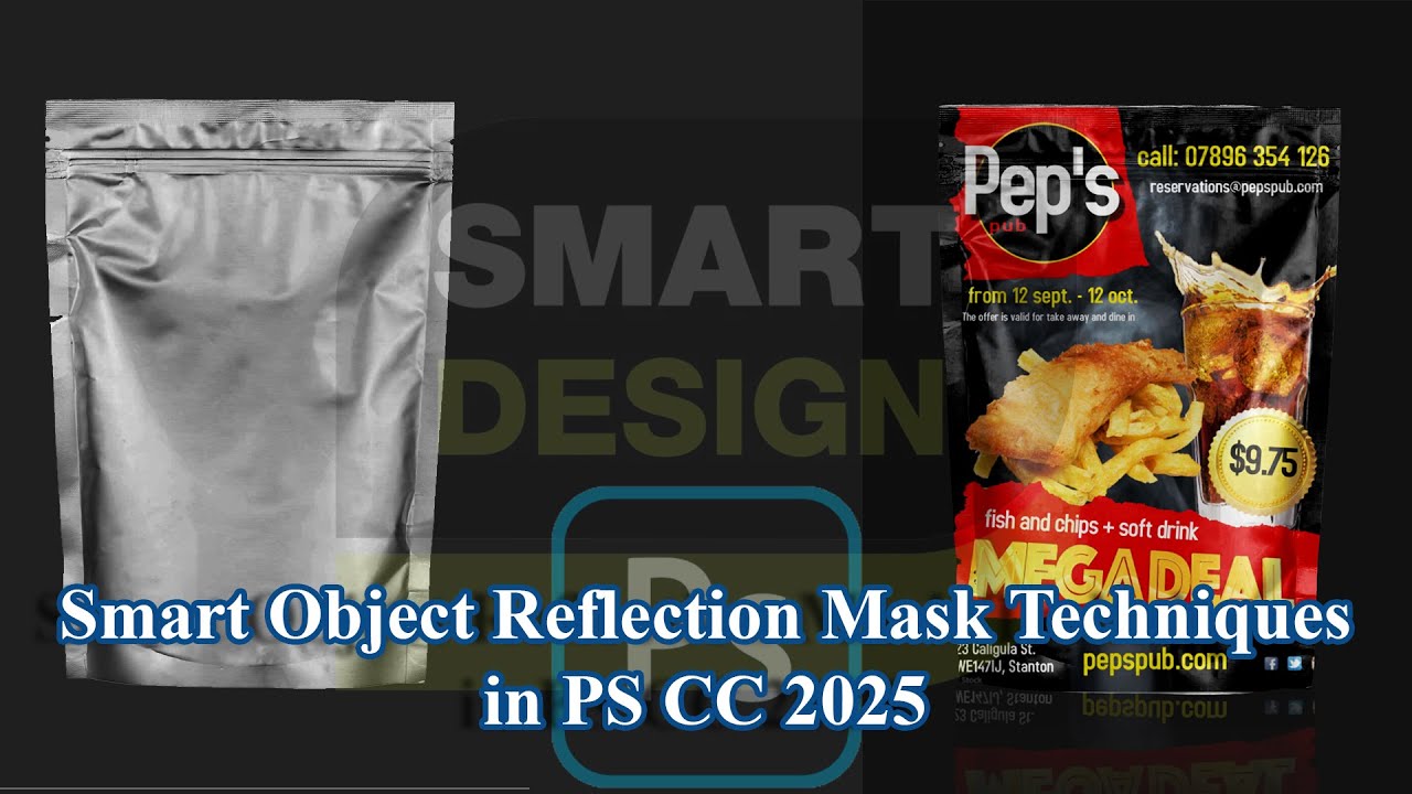 #03-Smart Object Reflection Mask Techniques in PS CC 2025 | Smartdesign ...
