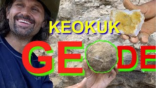 Keokuk Geode Hunting w/ The Crystal Collector | EPIC Collab @ Jacob's Geode Mine, IL | Rockhounding