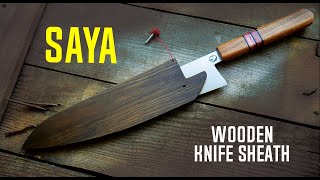 Making Saya for Kitchen Knife