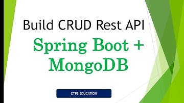 Spring Boot MongoDb REST API CRUD operations Project | Spring Boot Complete Project