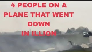 4 PEOPLE PASSED AWAY IN SMALL PLANE CRASH ILLIONIS APRIL 19 2025