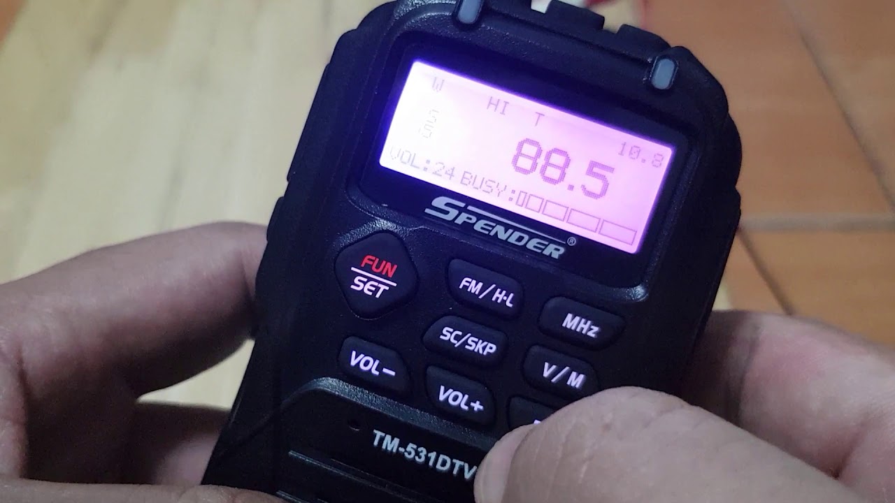 วิธีใส่โทน DCS  Spender TM 531DTV Plus