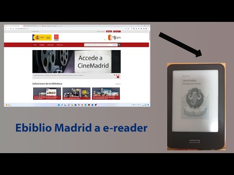 Descargar un e-book de la Biblioteca Digital de la Comunidad de Madrid ebiblio