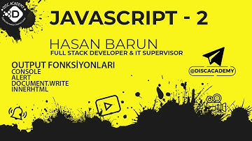 JAVASCRIPT 2 - Sıfırdan İleri Düzey Web Tasarımı ve Kodlama Eğitimi - 23 (05 Mayıs 2021)