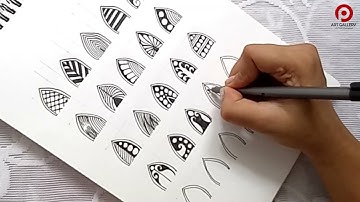 100 Easy Mandala Patterns For Beginners (Part-1)
