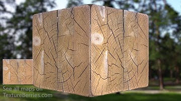 📸 Timber end - 02, TEXTURE for 3Ds Max, Unreal Engine, Unity (transparency)