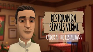 Restoranda Sipariş Verme 🥩🌮 | Order at the Restaurant 🥩🌮 | Learning Turkish A2