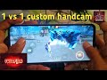 Redmi 12 5G ll 1 vs 1 handcam custom game play with 💯% headshot free fire 🔥 tutorial
