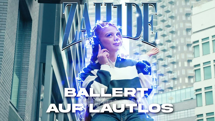 ZAH1DE - Ballert auf Lautlos (slowed+reverb)