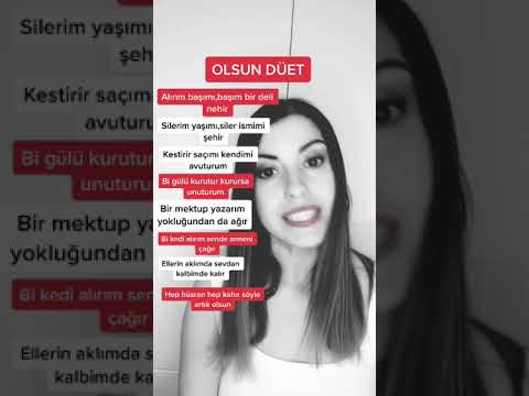 DÜET 🎤 Sertab Erener - Olsun ♫ Beraber söyleyelim mi?