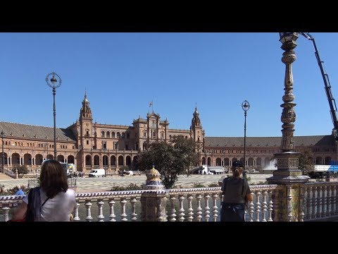 Video: Nejkrásnější architektura v Seville