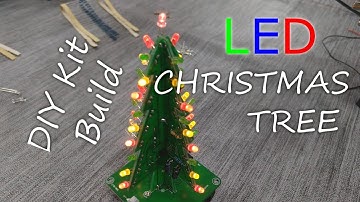 Easy DIY LED Christmas Tree //KIT BUILD