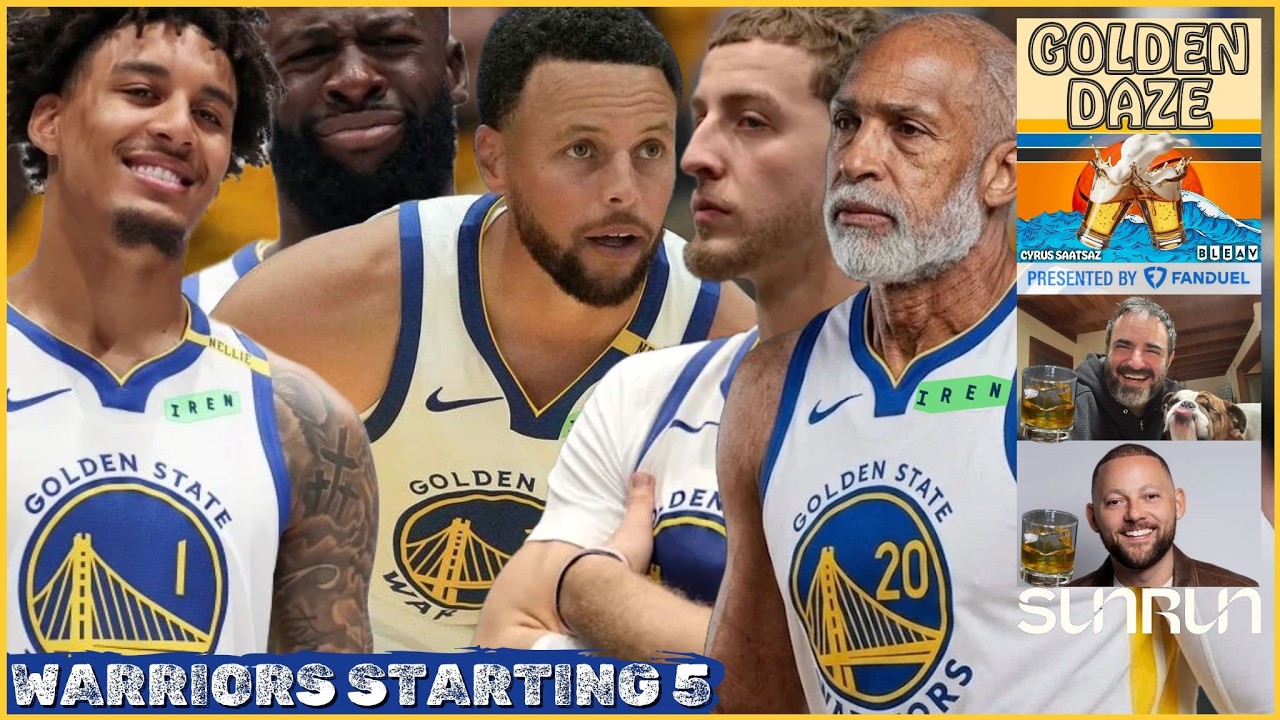 Starting 5 is Set for Sunday's Golden State Warriors Preseason Opener vs. L.A. Clippers, w/Evan Ball