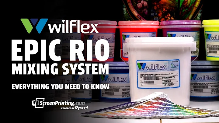 How to Mix PMS Colors with Wilflex’s Epic Rio Mixing System