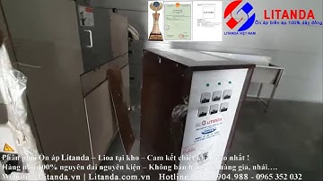 Máy Biến Áp 380V/ 220V 3 Pha 60KVA 60KW Lioa Litanda Lắp Cho Khách Hàng Ở Duy Tiên - Hà Nam