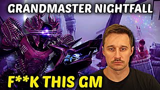 This Grandmaster Nightfall Humbled Me...
