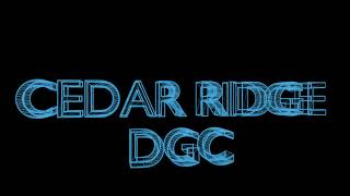 Cedar Ridge Disc Golf Course