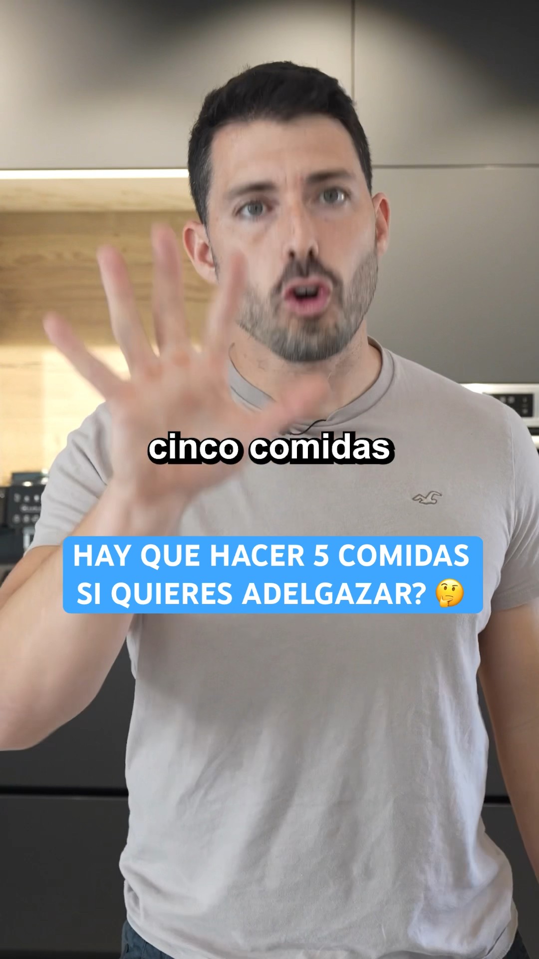 hay que COMER 5 VECES si quieres ADELGAZAR #mito #consejo #fitness #adelgazar