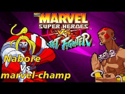 50/50 Não Funciona! - Marvel Super Heroes vs Street Fighter.