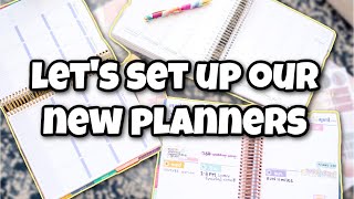 HOW TO SETUP YOUR NEW PLANNER (TIPS TO START TODAY!)