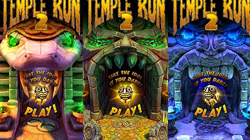 Temple Run 2 Frozen Shadows VS Blazing Sands VS Sky Summit Android Gameplay HD #4