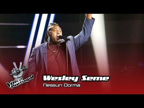 Wesley Seme - "Nessun Dorma" | Prova Cega | The Voice Portugal