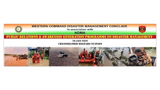 Western Command Disaster Management Conclave in Association with NDMA