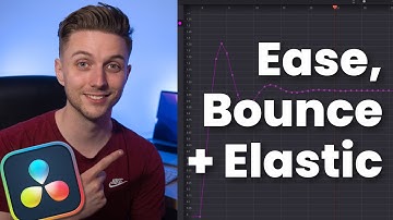 How To Ease, Bounce and Elastic Animations in DaVinci Resolve Fusion