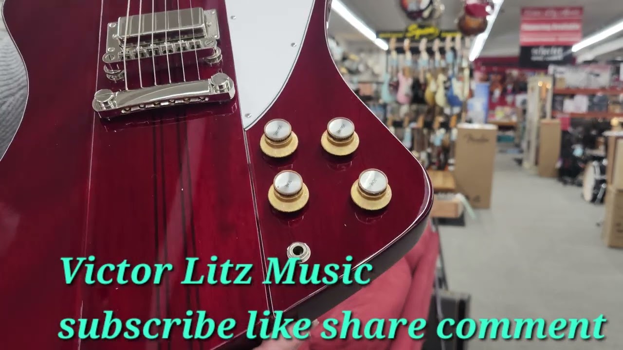 Epiphone Inspired by Gibson Firebird - YouTube