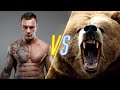 Man VS Grizzly Bear