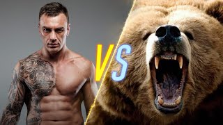 Man VS Grizzly Bear