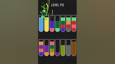 water sort puzzle - level 713