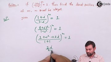 Conjugate of Complex Number - Example 3 - Complex Numbers - IIT JEE Mathematics Video Lectures