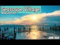 Seascape Village Sunset Walking Video | Relaxing City Virtual Tour | Pasay City 🇵🇭