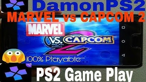 Damon Ps2 Pro 1.2.10 Test on Samsung J7 Prime2 Exynos 7078 Marvel Vs Capcom 2 💯 playable