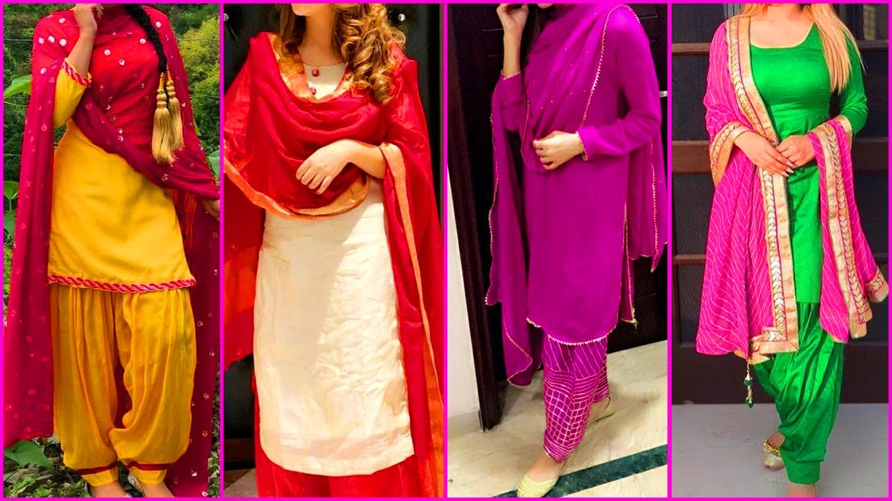 new punjabi salwar suit design 2020