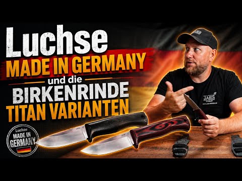 JARS Luchs Made in Germany – Micarta & G10 gegen Birkenrinde und Titan