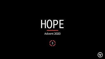 Advent 2020 | Hope