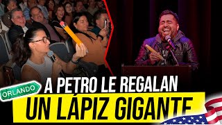 Petro + un lapiz gigante, ¿qué puede salir mal? jaja - Jhovanoty