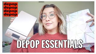 EVERYTHING YOU NEED BEFORE STARTING A DEPOP SHOP || ESSENTIALS