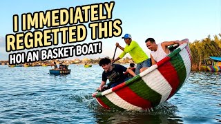 I Tried the Famous Hoi An Basket Boat Tour... Immediately Regretted It