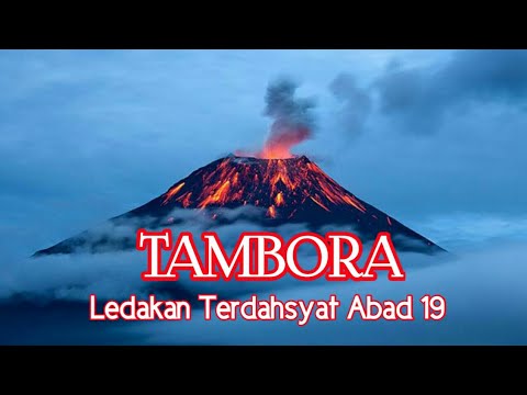 Video: Vulkaan Tambora. Uitbarsting van de berg Tambora in 1815